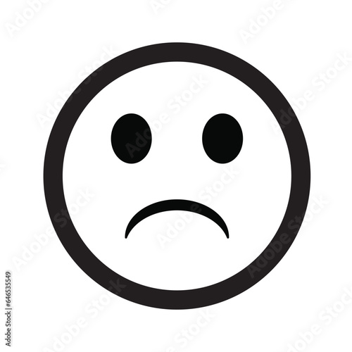 Emoji face reaction icon design