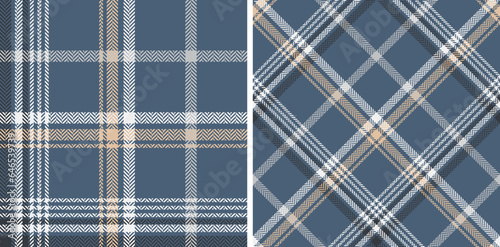 Check plaid set seamless pattern.
