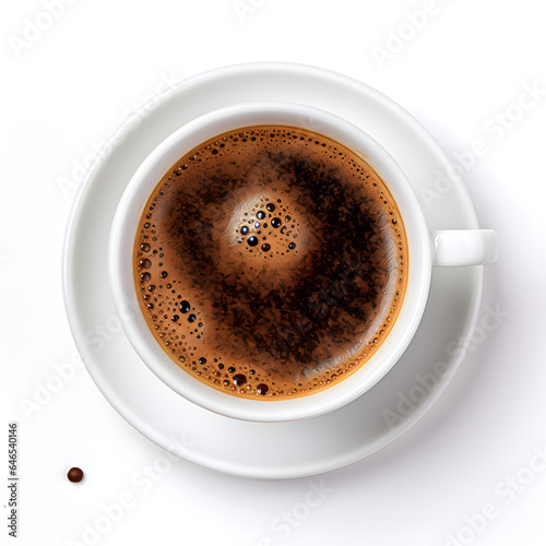 Coffee with a white background, latte, cappuccino, mokka, coffee beans, black coffee, barista