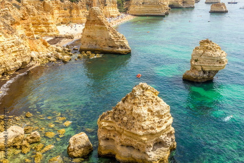 Marinha beach in Algarve, Portugal