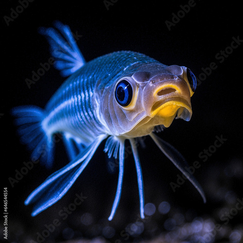 Deep sea bioluminescent fish