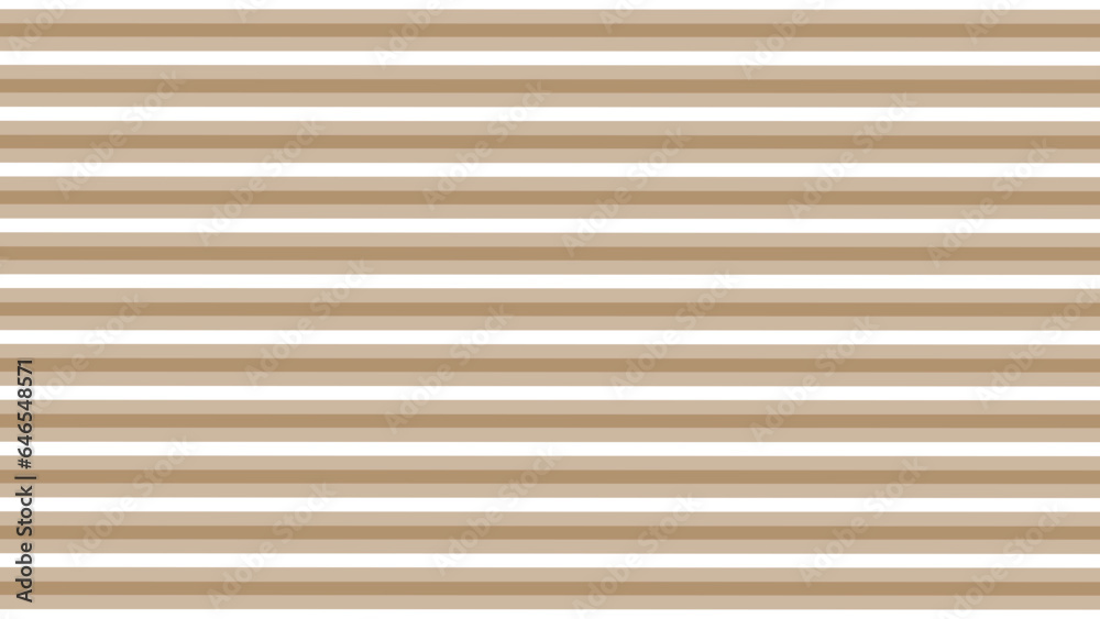 Background in white and brown horizontal stripes Background in white and brown horizontal stripes