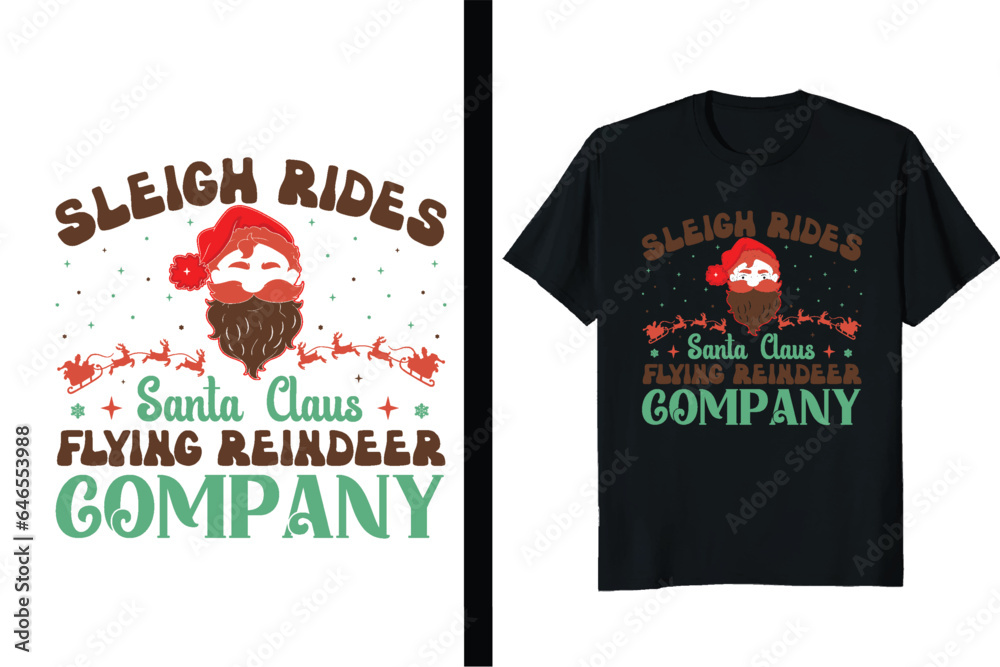 Retro Christmas T-shirt Designs Retro Christmas T-shirt Designs