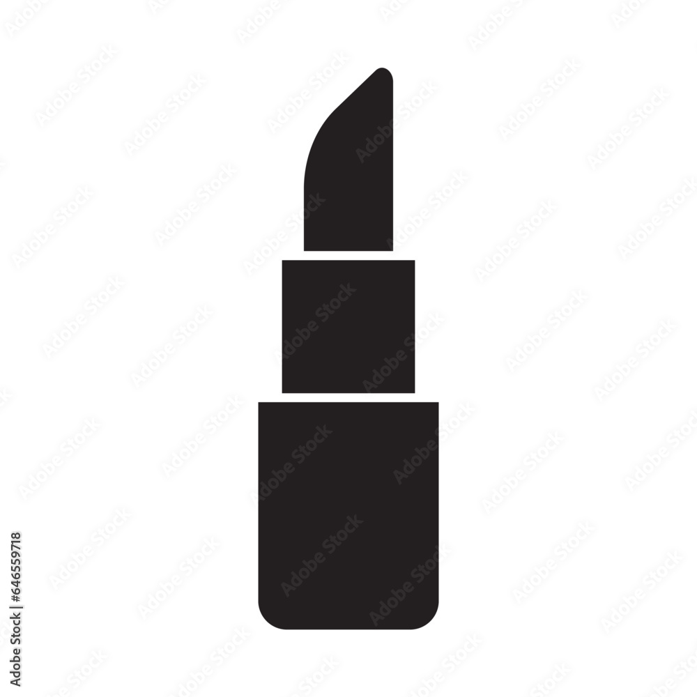 lipstick icon logo vector design template