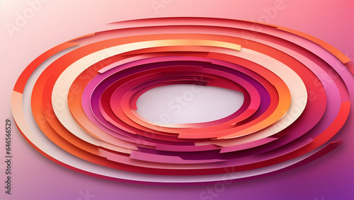 Dynamic Fiery Gradient Background - Red, Orange, Purple Circular Transition, abstract background