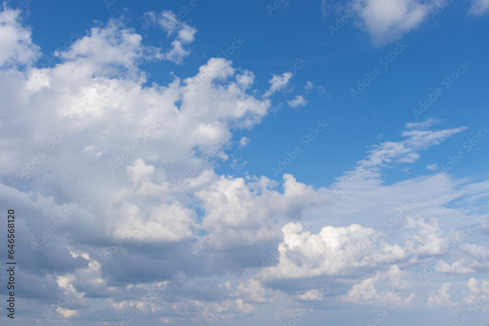 A dramatic sky and clouds on a beautiful clear day. A dramatic sky and clouds on a beautiful clear day.