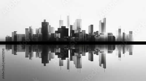 minimalism cityspace  concept  simplicity  16 9  copy space