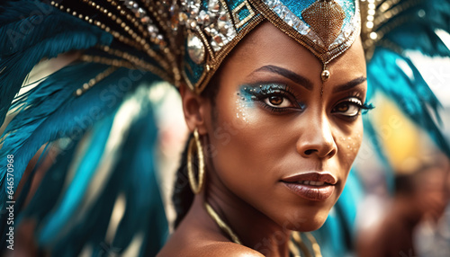 Radiant Rio: Portrait of a Carnival Diva