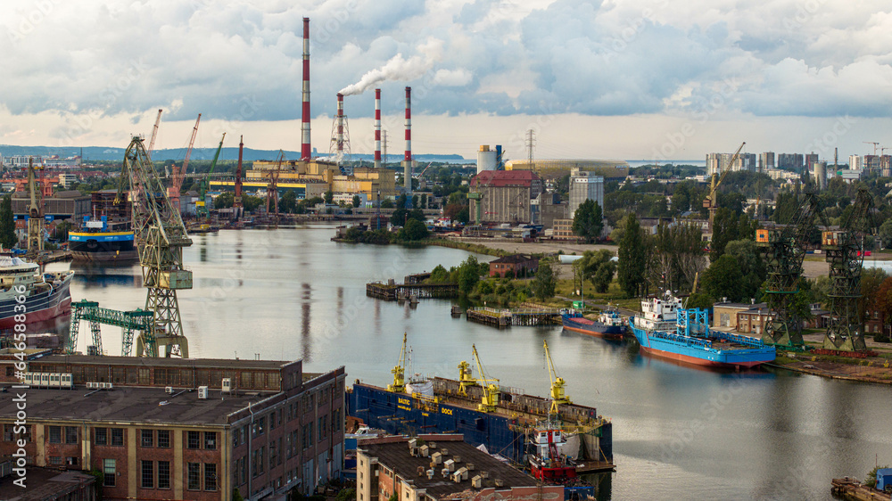 Obraz premium Gdansk ShipYard
