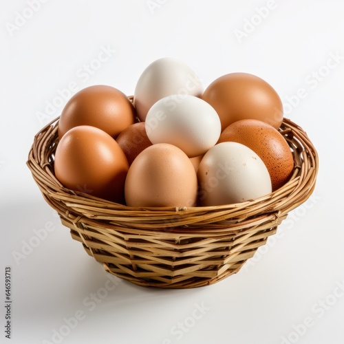 Wallpaper Mural eggs in a basket Torontodigital.ca