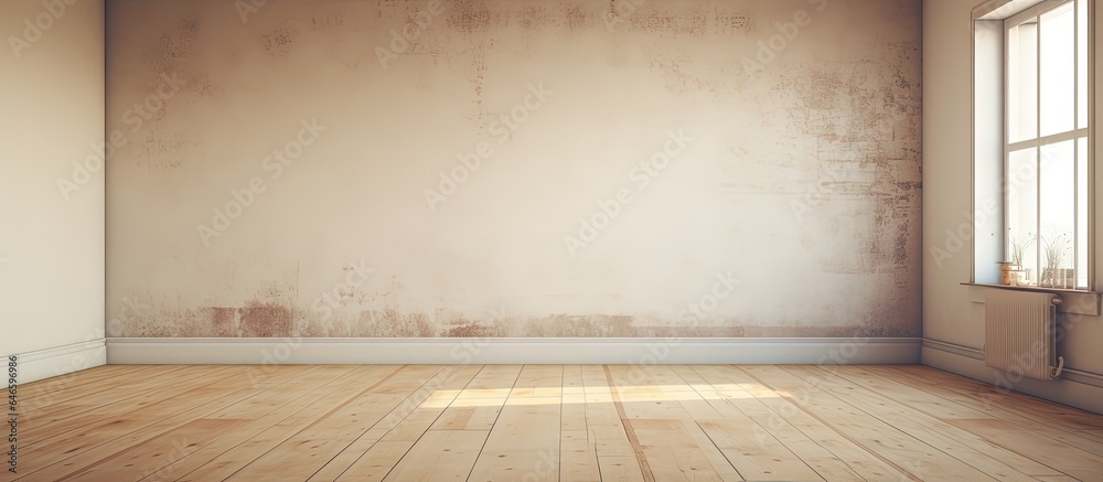 Empty living room with views of floor and walls. Empty living room with views of floor and walls.