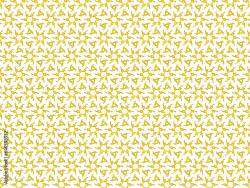 gold stars seamless pattern