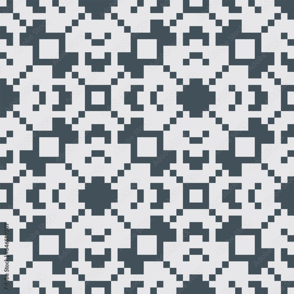 Fototapeta premium Pixel abstract pattern