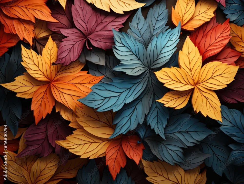 autumn leaves background