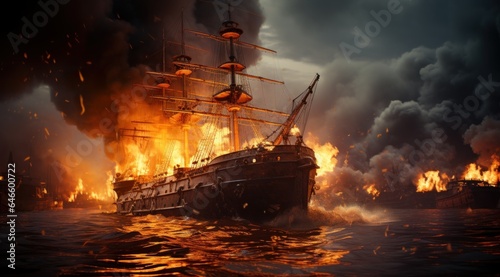 Wallpaper Mural fire in the storm Torontodigital.ca