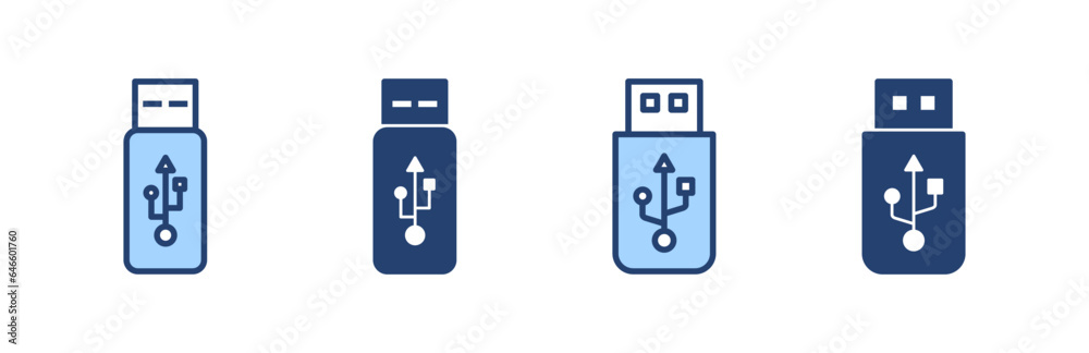 Usb icon vector. Flash disk sign and symbol. flash drive sign. Usb icon vector. Flash disk sign and symbol. flash drive sign.