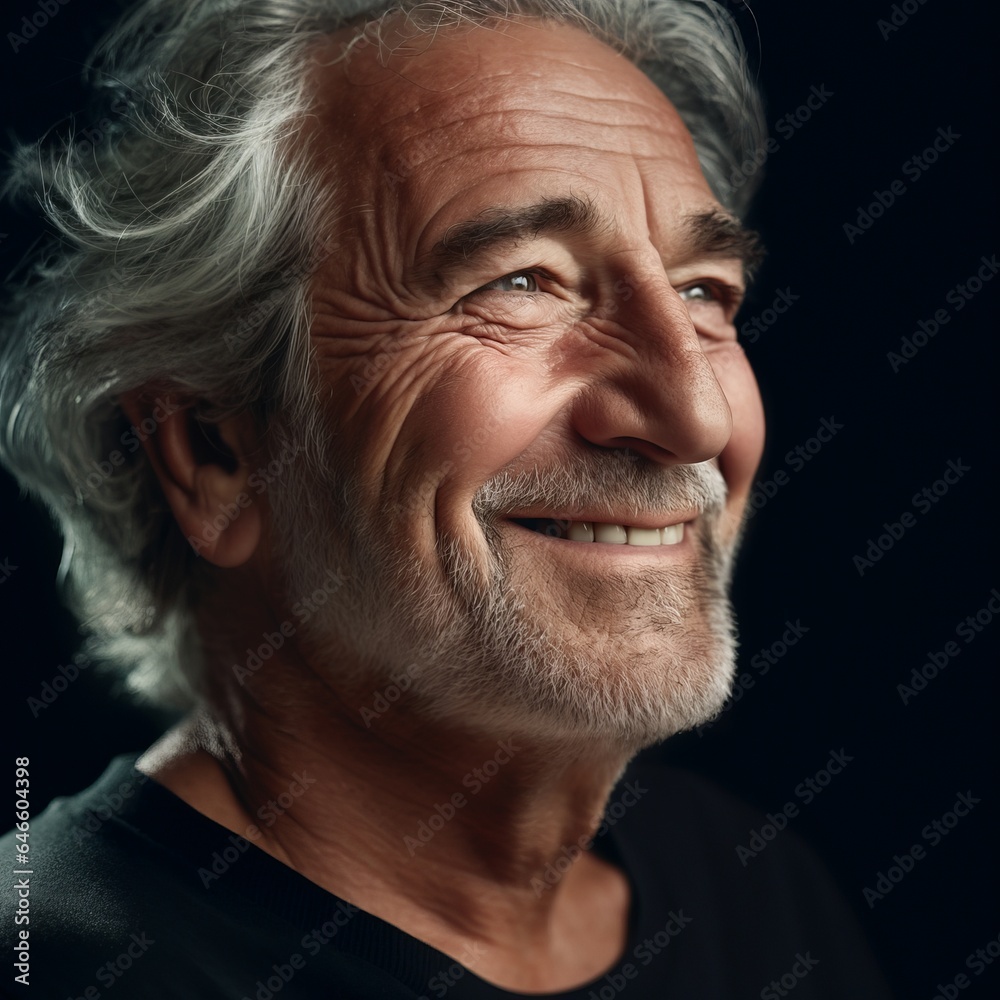 Portrait of a senior man Portrait of a senior man