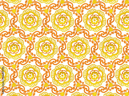 gold pattern seamless