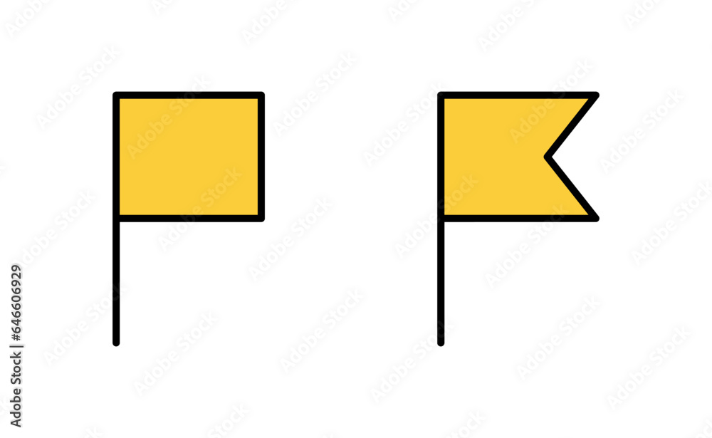 Flag icon set for web and mobile app. Gps location pin map. Location marker symbol. Flag icon set for web and mobile app. Gps location pin map. Location marker symbol.