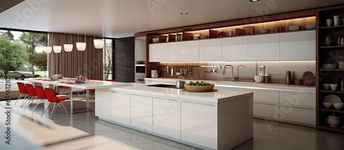 Contemporary home kitchen design