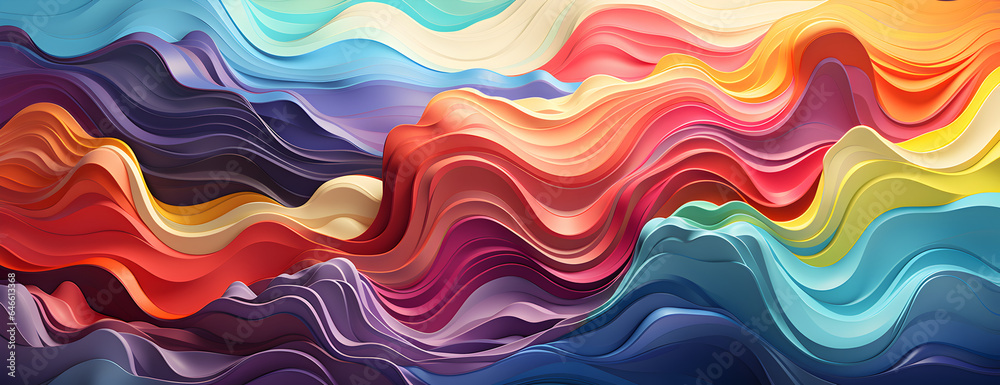 waves in shades of pale red and blue on a sandy beige canvas background waves in shades of pale red and blue on a sandy beige canvas background