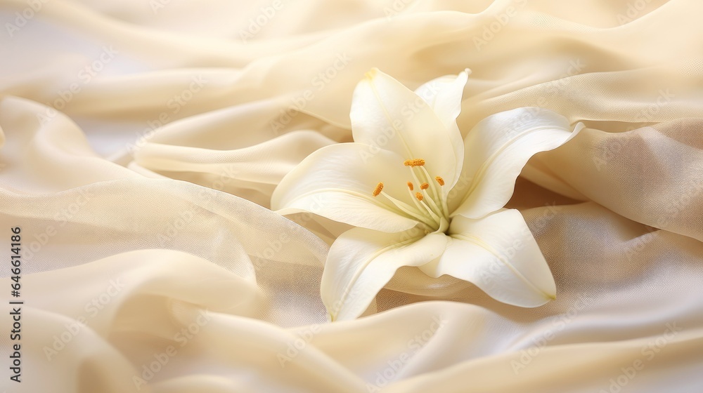 Fototapeta premium Delicate natural floral background, floral mock up background, flowers in nature close-up with soft focus