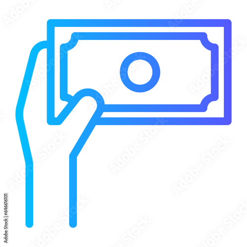 payment gradient icon