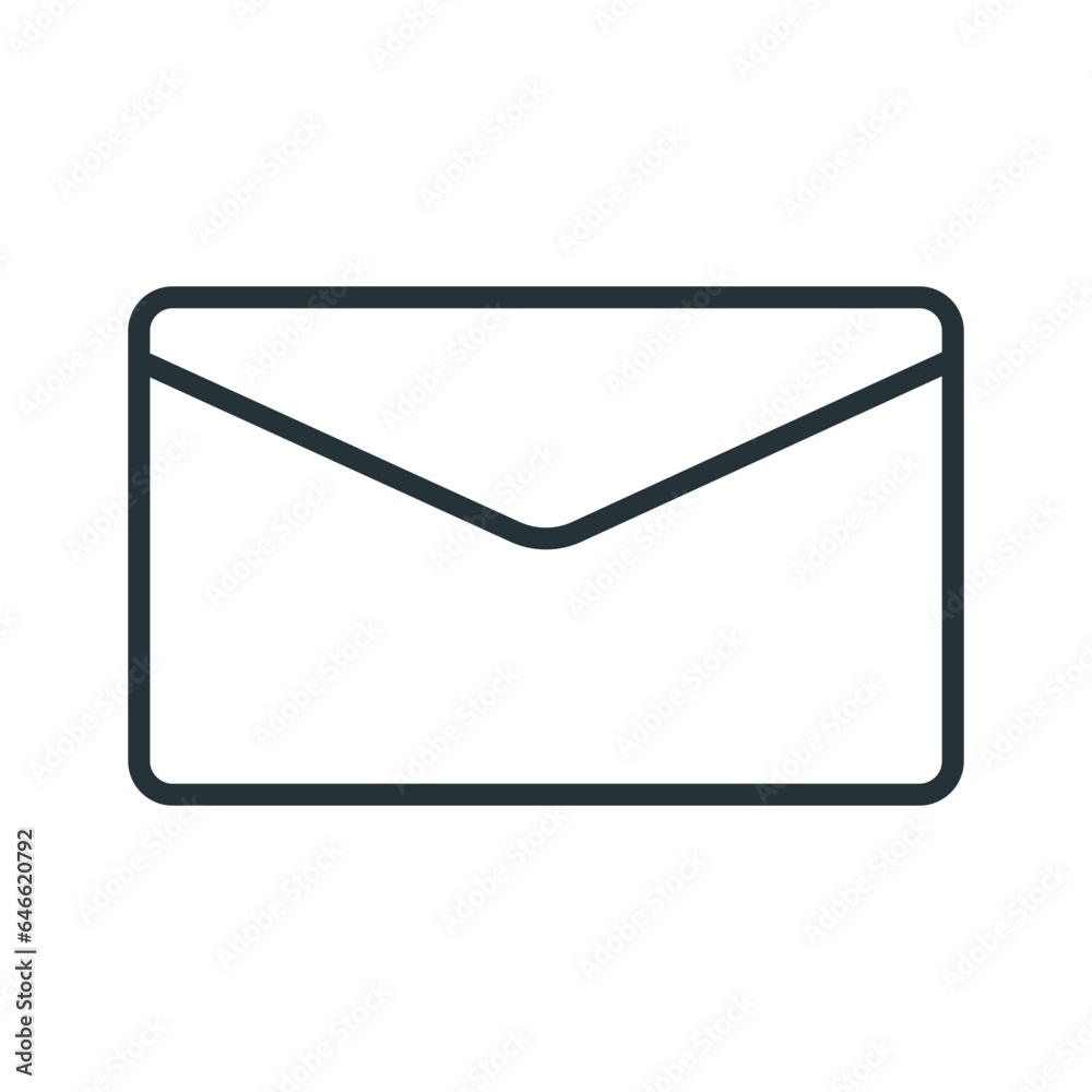 Envelope icon vector on trendy design Envelope icon vector on trendy design