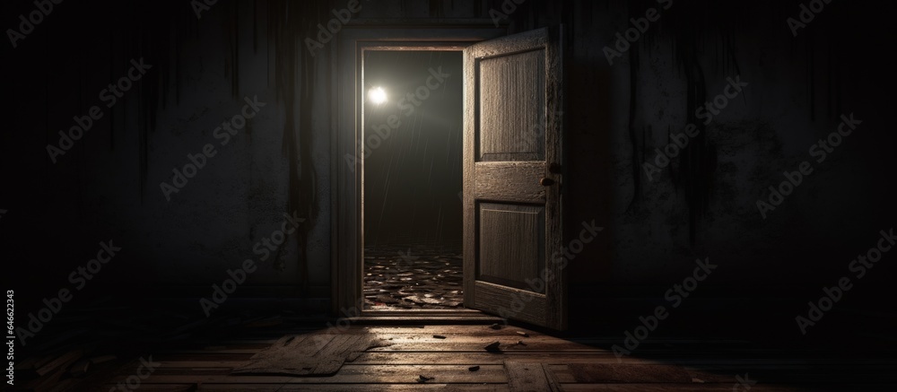 Spooky entrance Spooky entrance