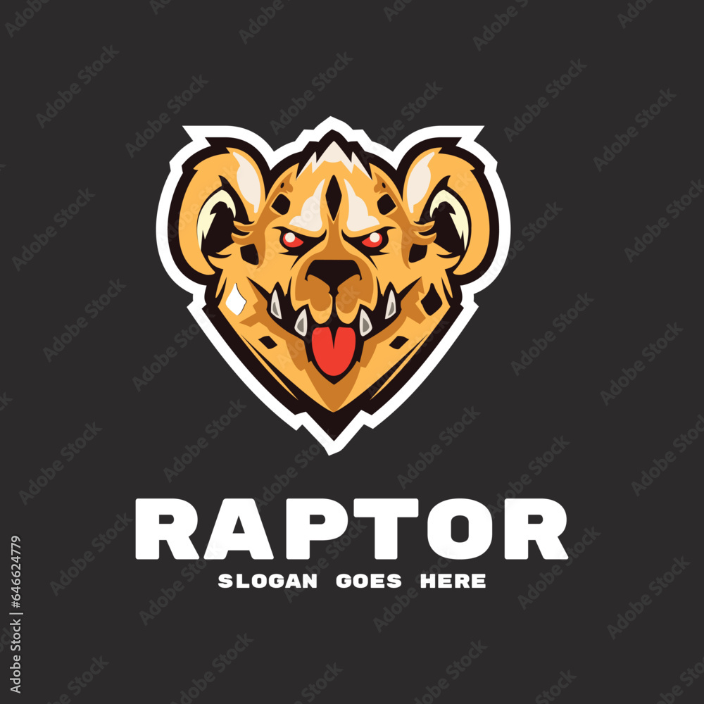 hyena mascot vector hyena mascot vector
