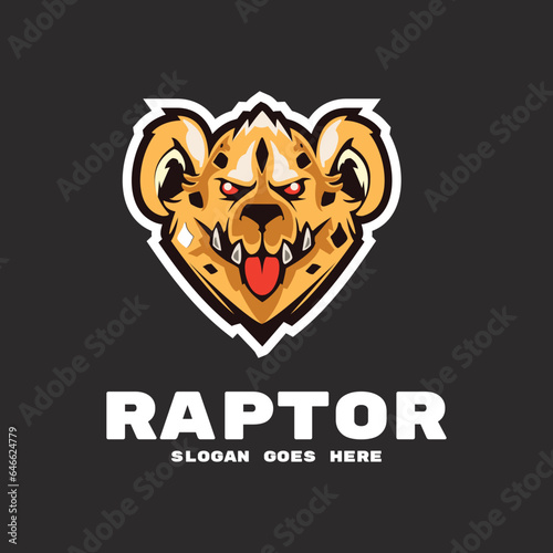hyena mascot vector