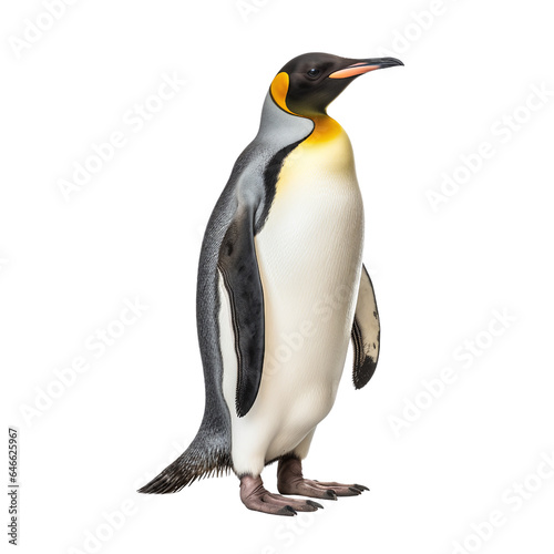 penguin isolated on white