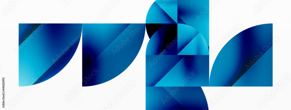 Vector background. Minimalist geometric backdrop adorned with circles and shapes. Abstract art inviting creativity for digital designs, presentations, website banners, social media posts Vector background. Minimalist geometric backdrop adorned with circles and shapes. Abstract art inviting creativity for digital designs, presentations, website banners, social media posts