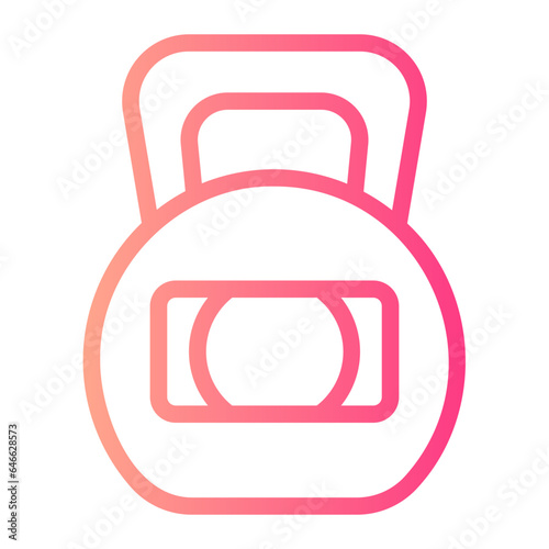 kettlebell gradient icon