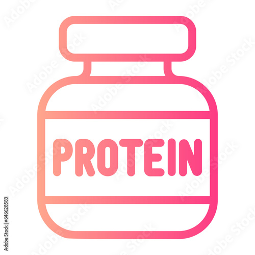 protein gradient icon