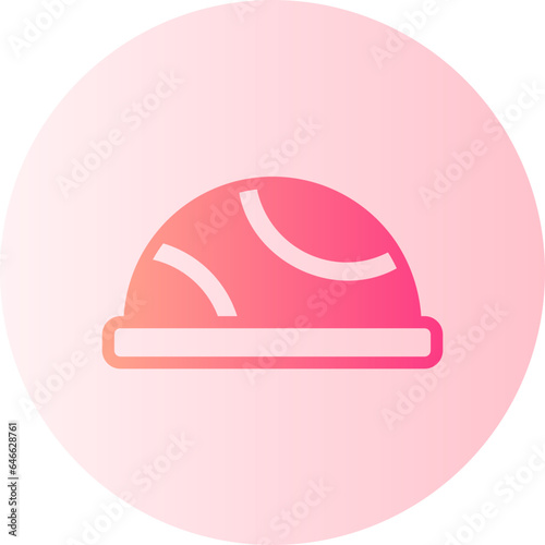balance ball gradient icon