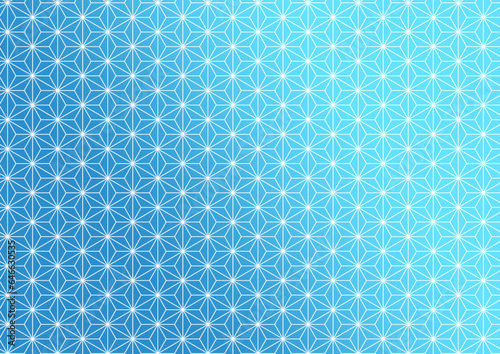 麻の葉模様の背景