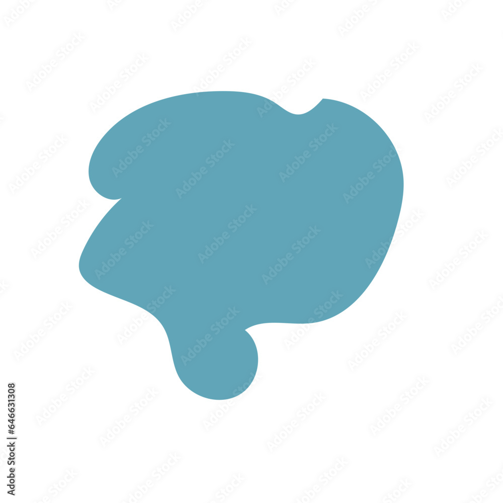 Blue abstract shapes vector Blue abstract shapes vector