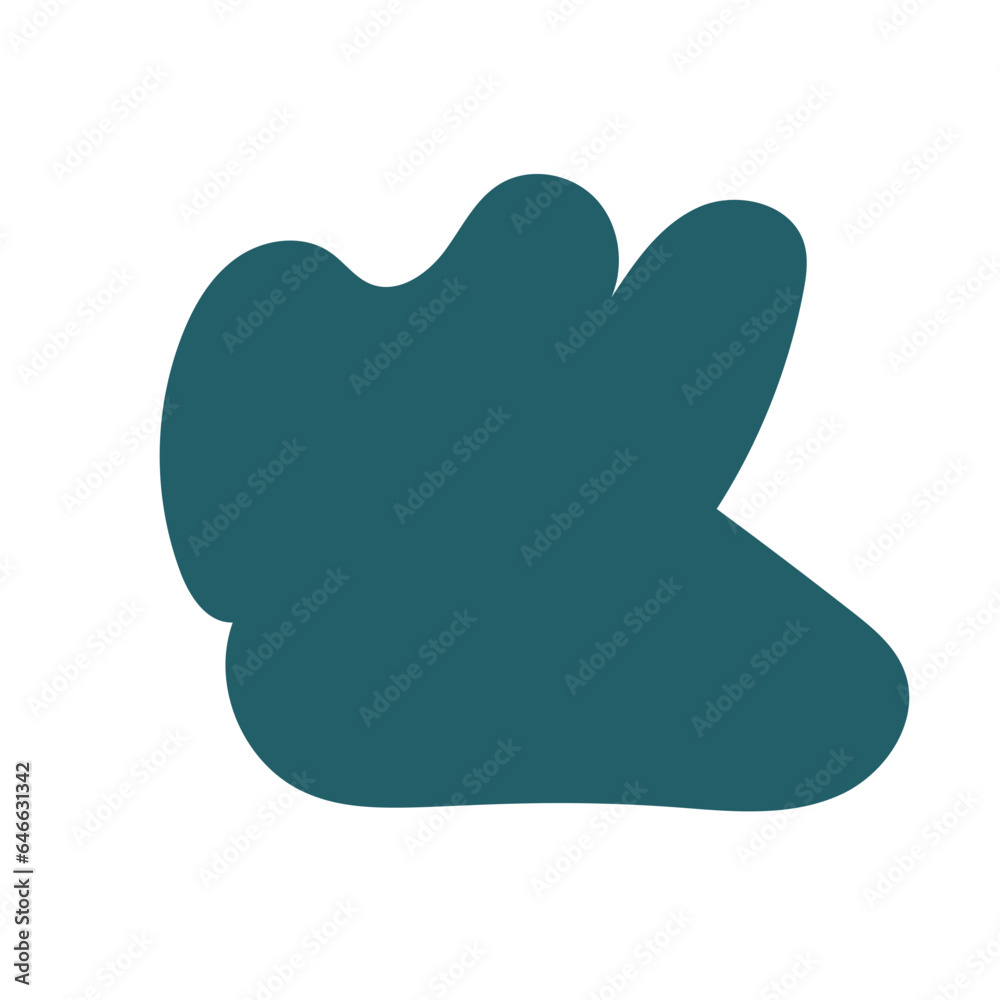 Blue abstract shapes vector Blue abstract shapes vector