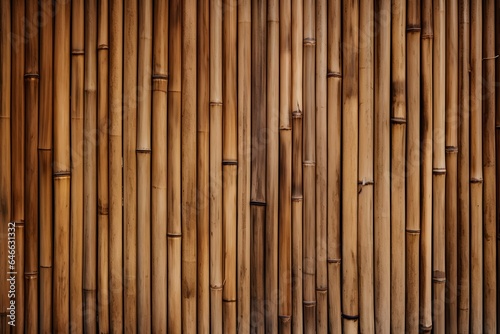 old brown bamboo texture background.