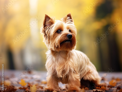 The Silky Terrier, also known as the Australian Silky Terrier or simply the Silky, is a small and elegant breed of terrier known for its beautiful © krit