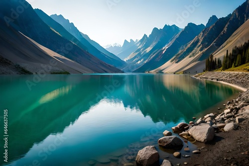 lake in the mountains © ASJID