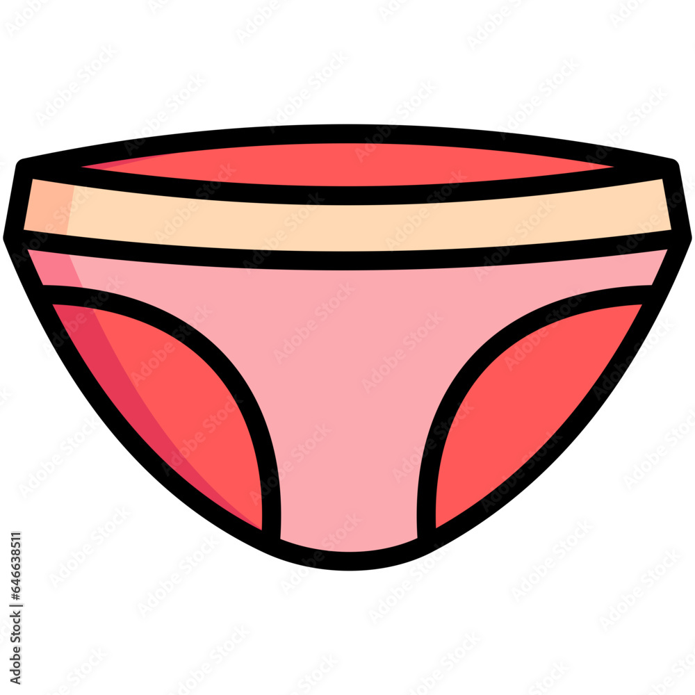 Underwear icons, are often used in design, websites, or applications, banner, flyer to convey specific concepts related to fashion Underwear icons, are often used in design, websites, or applications, banner, flyer to convey specific concepts related to fashion