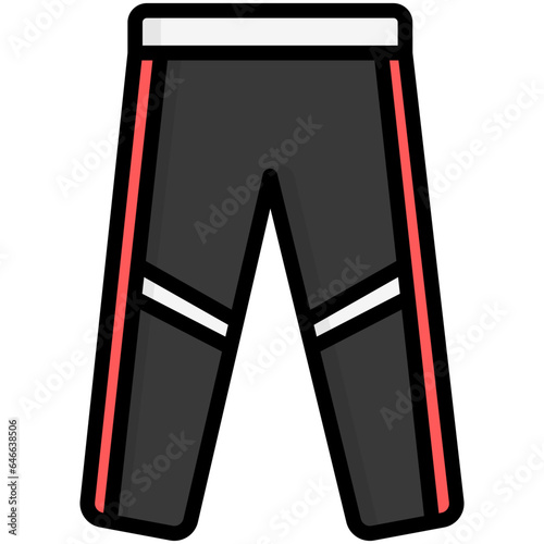 Jogger Pants icons, are often used in design, websites, or applications, banner, flyer to convey specific concepts related to fashion