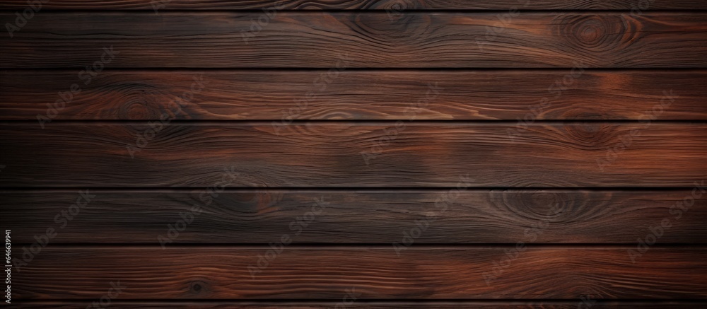 Fototapeta premium Abstract dark wooden texture for decorative billboard or concept design.