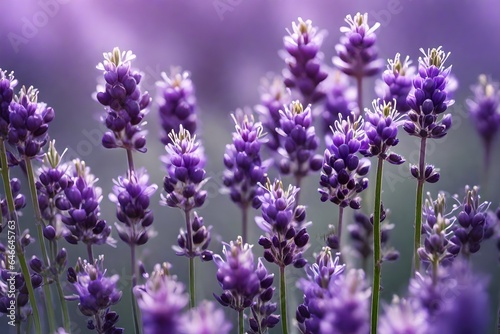 Examine the tiny, fragrant florets that make up a lavender spike.