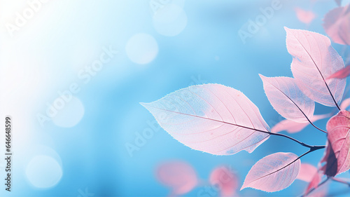 Nature macro textures, transparent leaves, beautiful abstract background