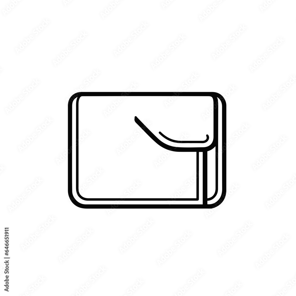 wallet icon, vector wallet icon, vector