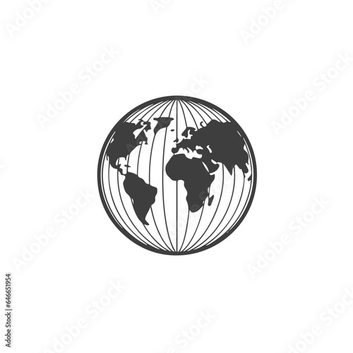 earth globe icon