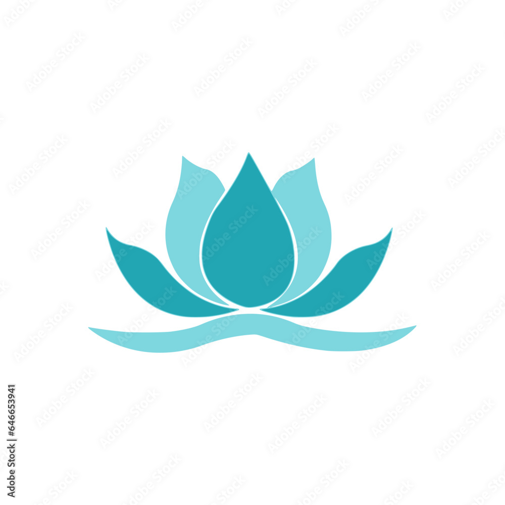 Logo design template for beauty salons, spas, and massages. Logo design template for beauty salons, spas, and massages.